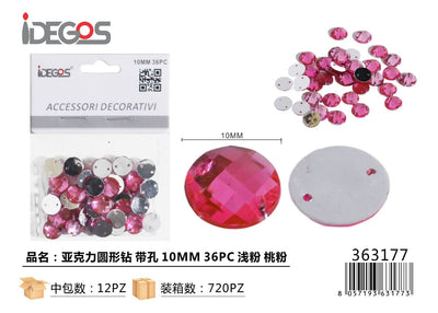 ACC/DECORATIVI CRISTALI ROSA