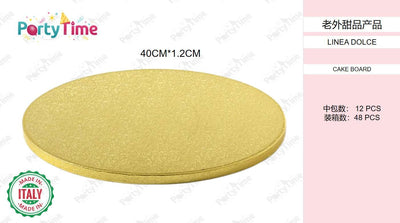 cake board 40h1.2cm oro