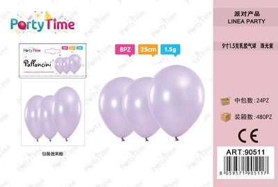 *PALLONCINI 1.5G 9" VIOLA