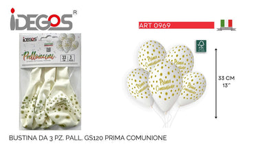 BUSTE PALLONCINI GOMMA GS120