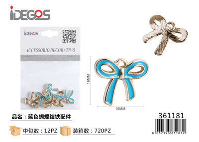 ACC/DECORATIVI A FIOCCO CELESTE